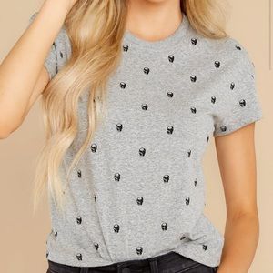 Z-Supply crew neck skull tshirt